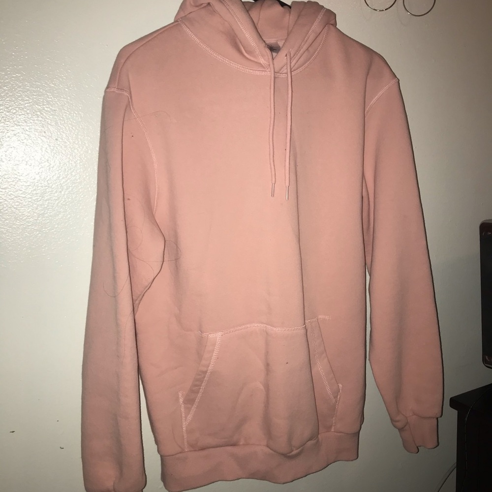 light baby pink hoodie from H&M